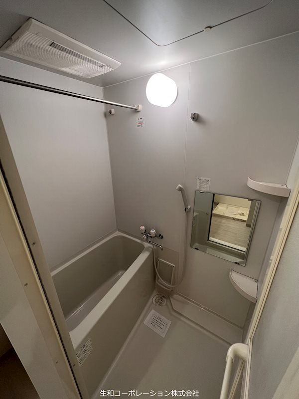 雨の日に便利な浴室乾燥機付きバス