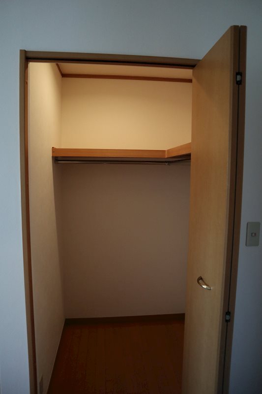 南側洋室のウォークインクローゼット