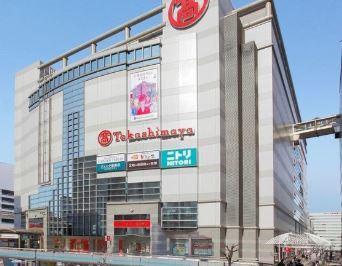 ショッピング施設：高島屋立川店　706m