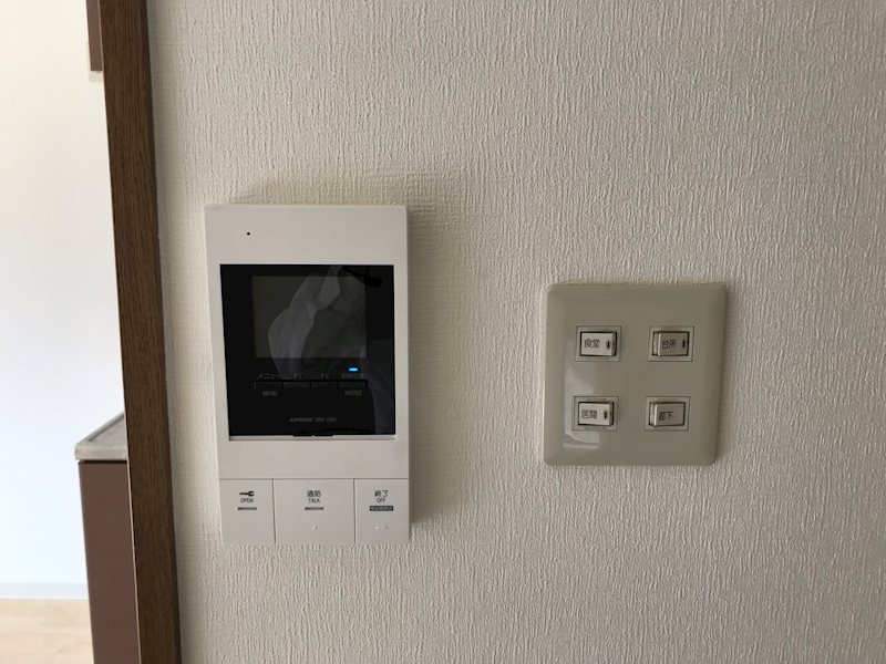 TVモニター付きインターホン