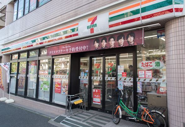 コンビ二：ｾﾌﾞﾝｲﾚﾌﾞﾝ 品川西旗の台店　91m