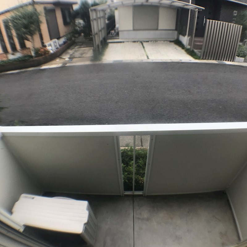 1F、2Fともにバルコニーです