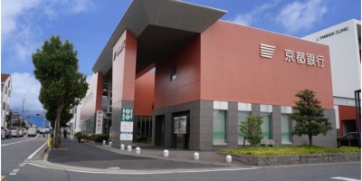 銀行：京都銀行草津支店　1343m