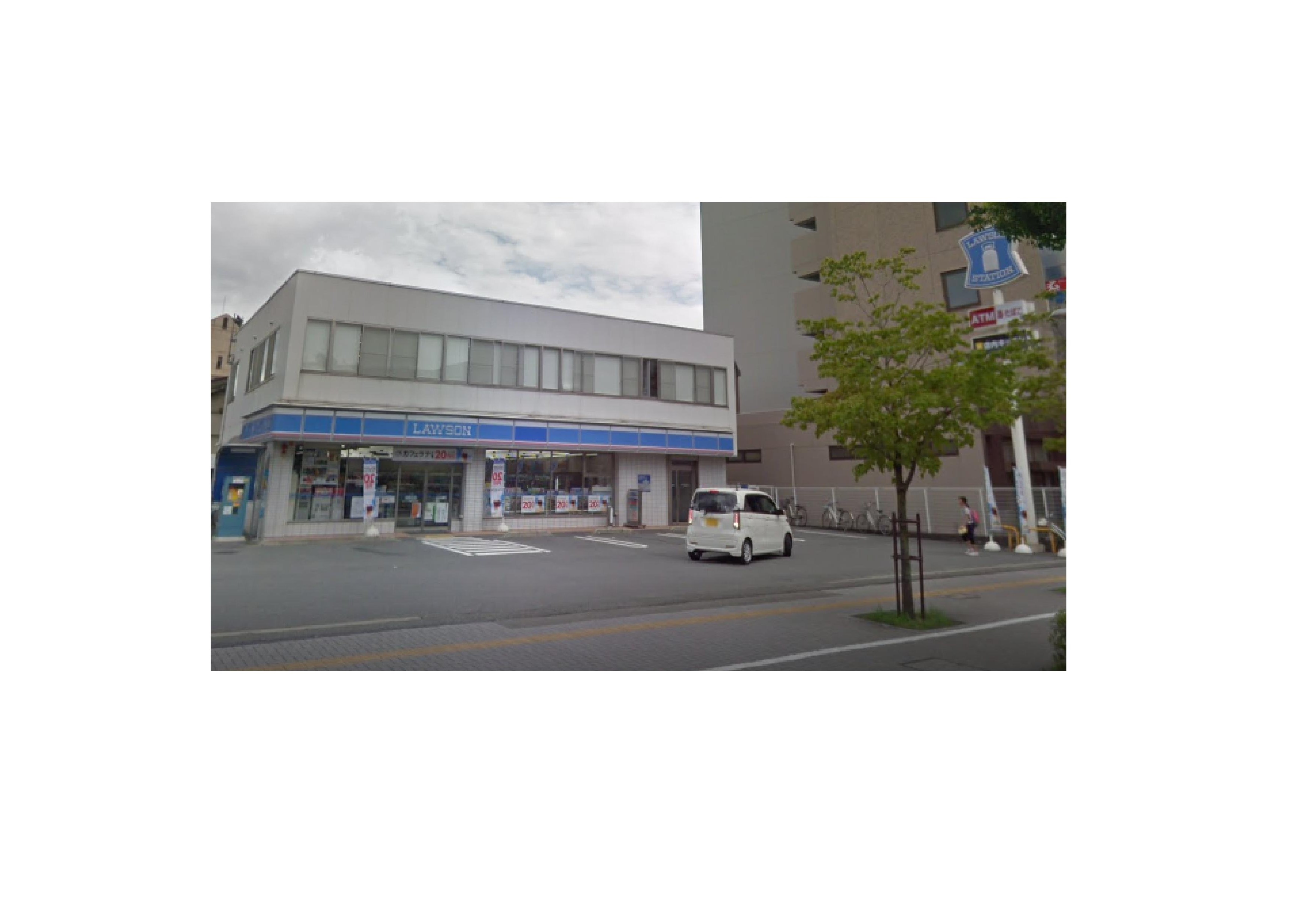 コンビ二：ﾛｰｿﾝ 姫路豊沢町店　420m
