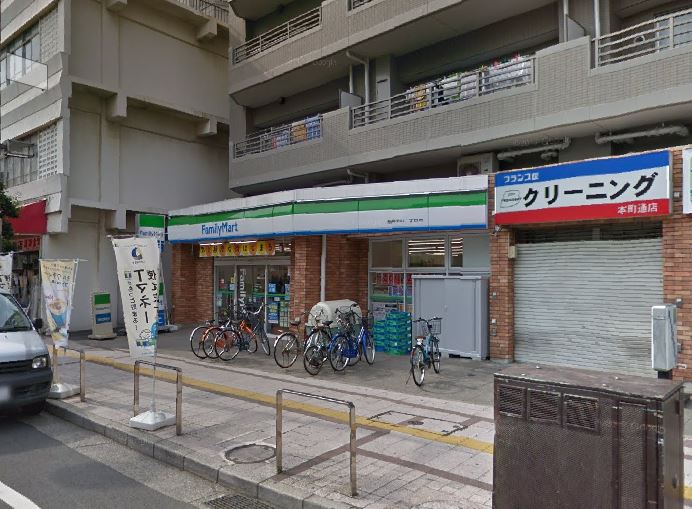 コンビ二：ﾌｧﾐﾘｰﾏｰﾄ 船橋本町一丁目店　391m