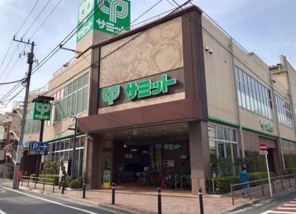スーパー：ｻﾐｯﾄｽﾄｱ 荏原4丁目店　378m