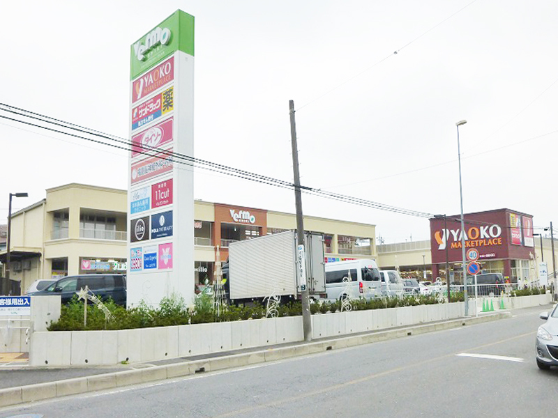 スーパー：ﾔｵｺｰ 志木本町店　398m