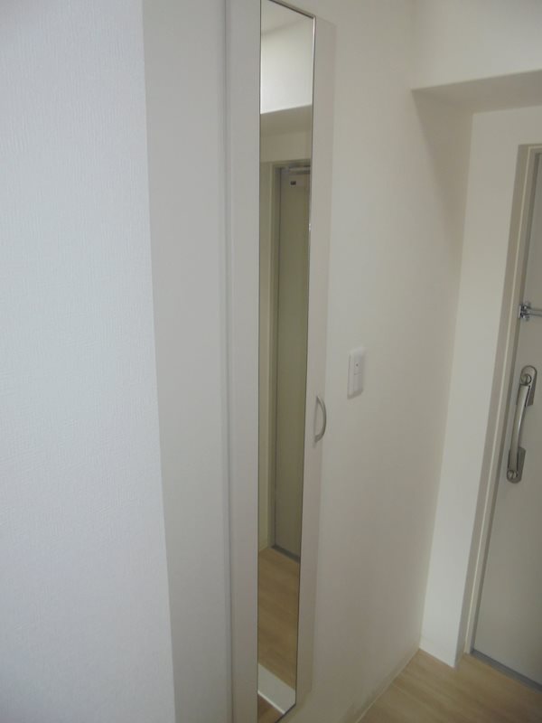 シューズBOX、全身鏡