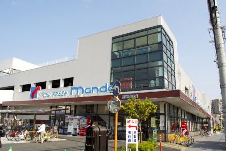 スーパー：ｽーﾊﾟー万代 尼崎難波店　317m