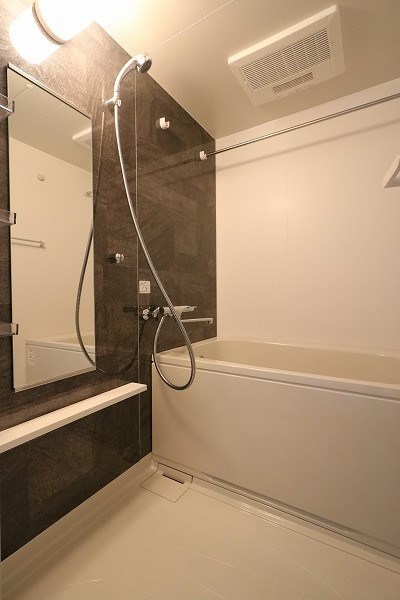 浴室乾燥機、デザインパネルと豪華な浴室