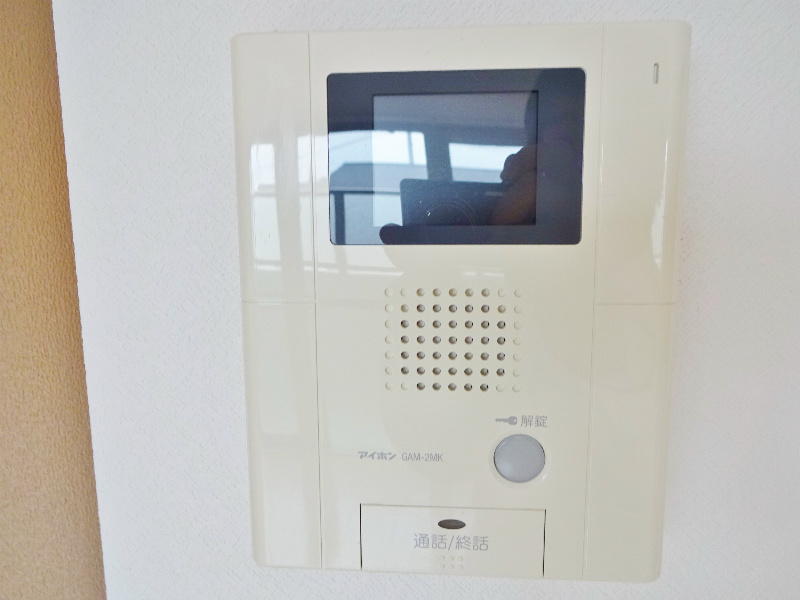モニター付きインターホンあり！