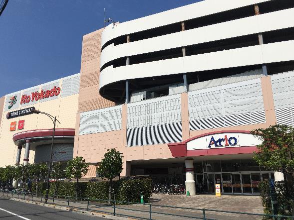 ショッピング施設：アリオ西新井店　507m