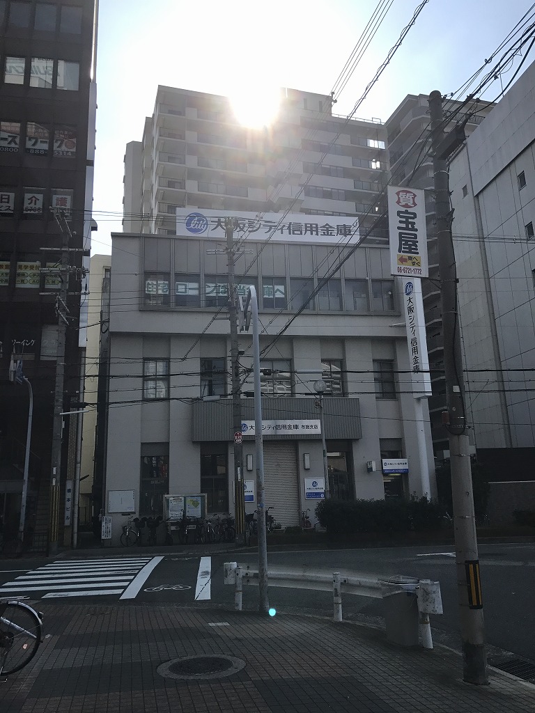 銀行：大阪ｼﾃｨ信用金庫 布施支店　726m