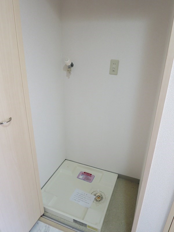 室内洗濯機置き場です