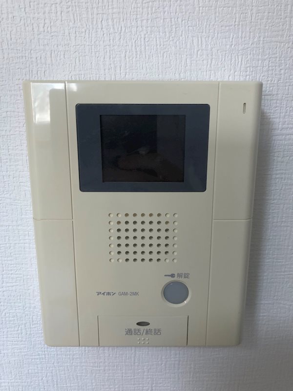 TVモニター付きインターホン