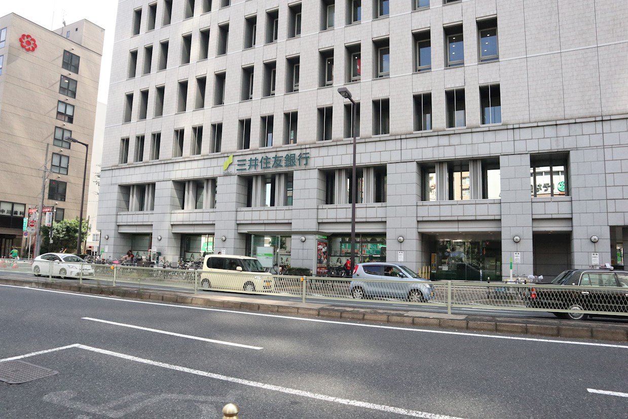 銀行：三井住友銀行天六支店　550m