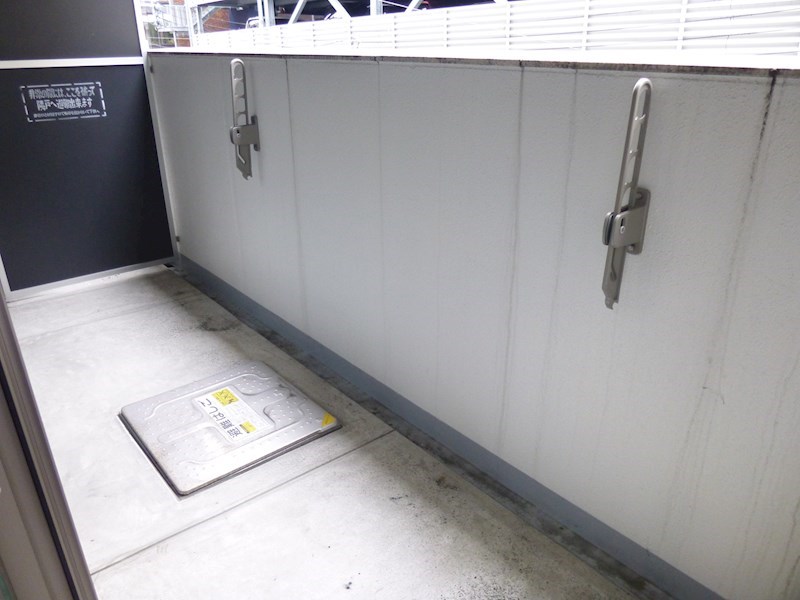 全戸東向きバルコニーです。