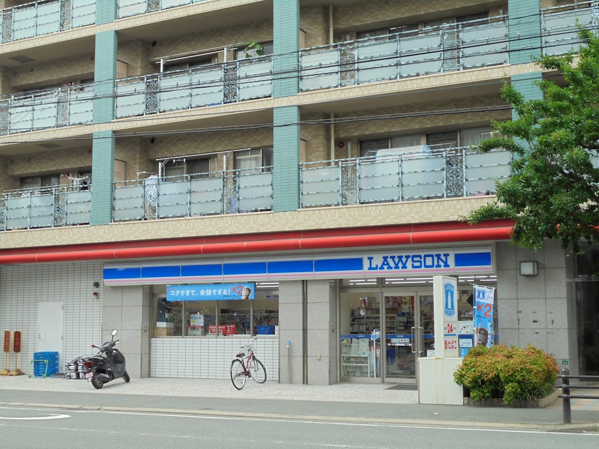 コンビ二：ﾛｰｿﾝ 福岡鳥飼二丁目店　95m　近隣