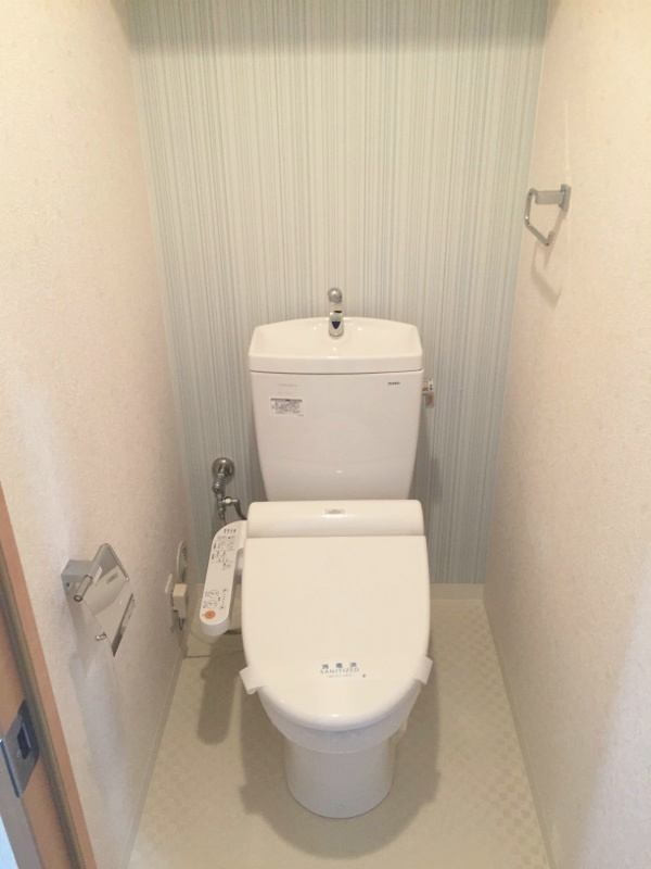 温水洗浄便座機能も完備！