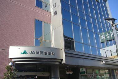 銀行：JA世田谷目黒本店　641m