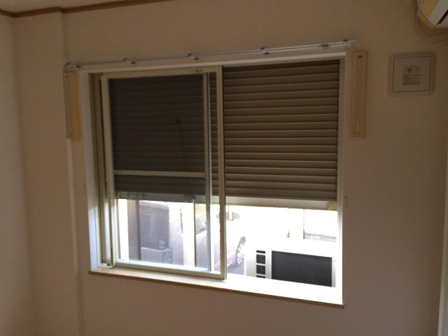 1Fシャッター雨戸