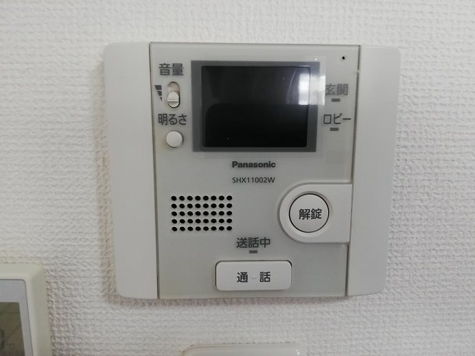 モニター付きインターホン