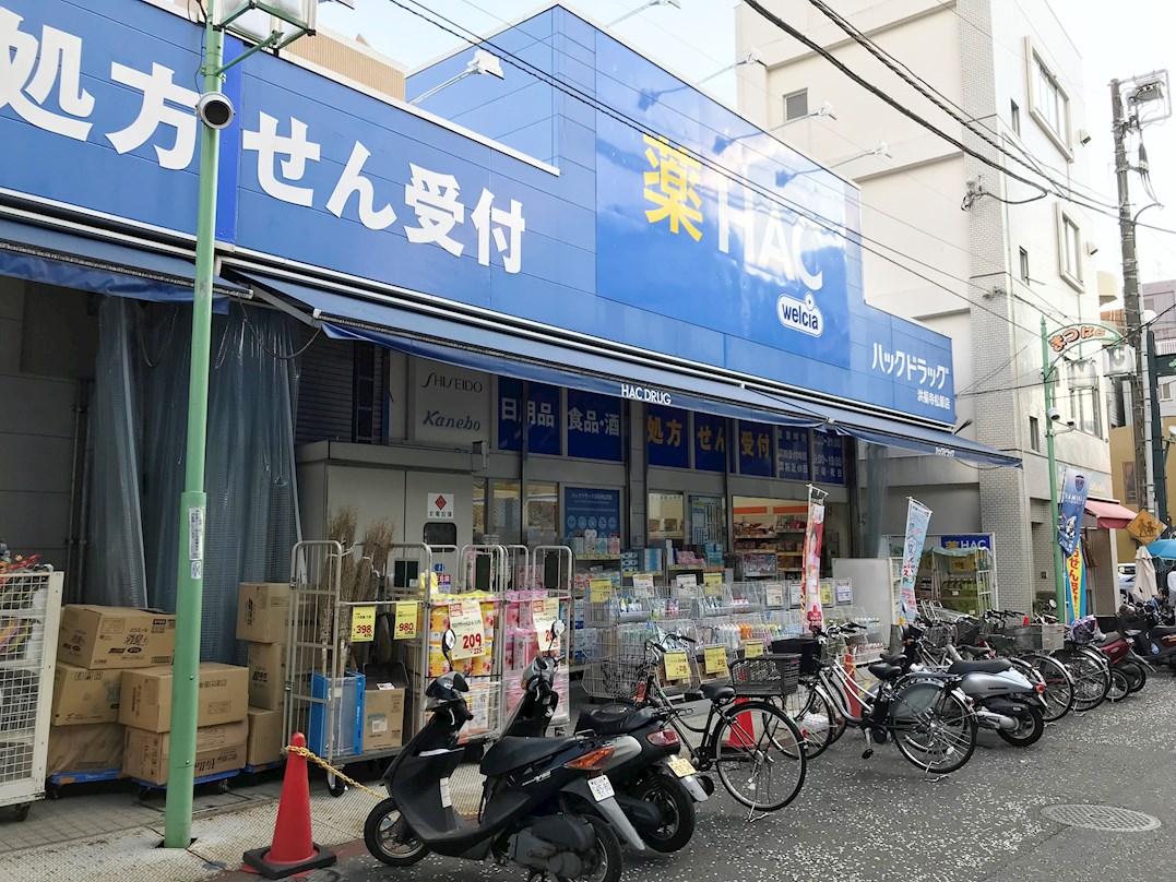 ドラッグストア：ﾊｯｸﾄﾞﾗｯｸﾞ 洪福寺松原店　303m　近隣