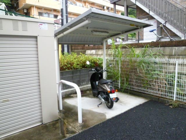 バイク置き場