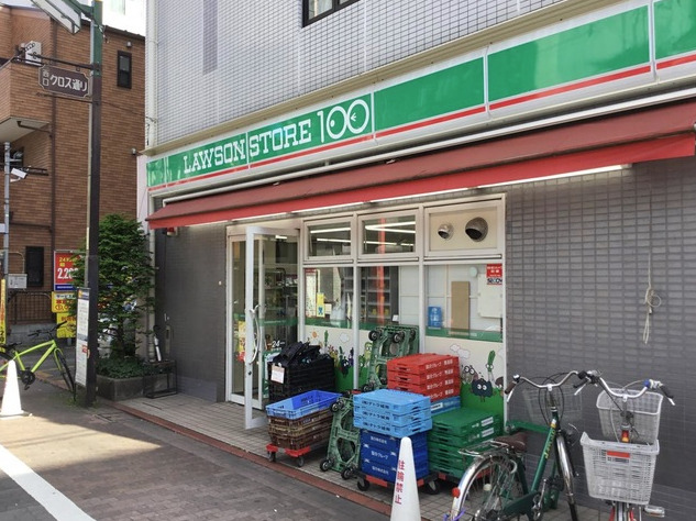 コンビ二：ﾛｰｿﾝｽﾄｱ100 蒲田西口店　35m