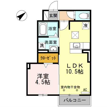 アヴニールマルシェｂ 三重県四日市市西富田町 アパート 四日市の賃貸 不動産情報なら まじめ不動産 へ