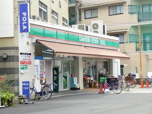 コンビ二：ﾛｰｿﾝ LM 東淀川淡路店　116m