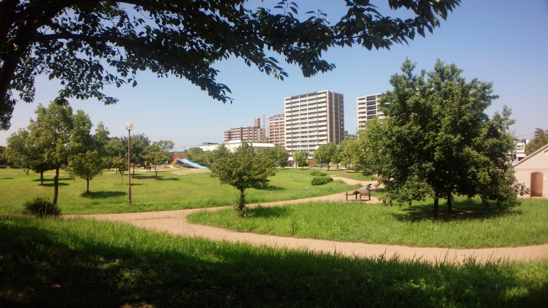 公園：箱崎公園　1694m