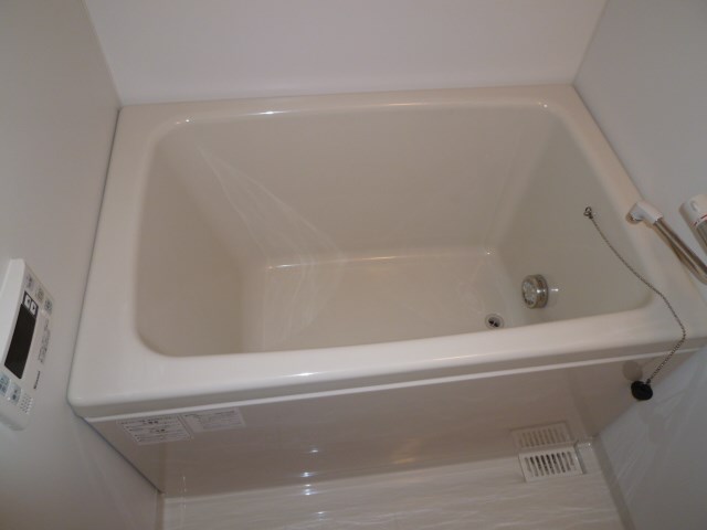 追い焚き機能付きバス！