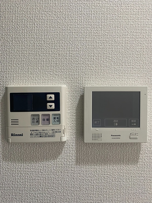 録画機能付きモニターホン