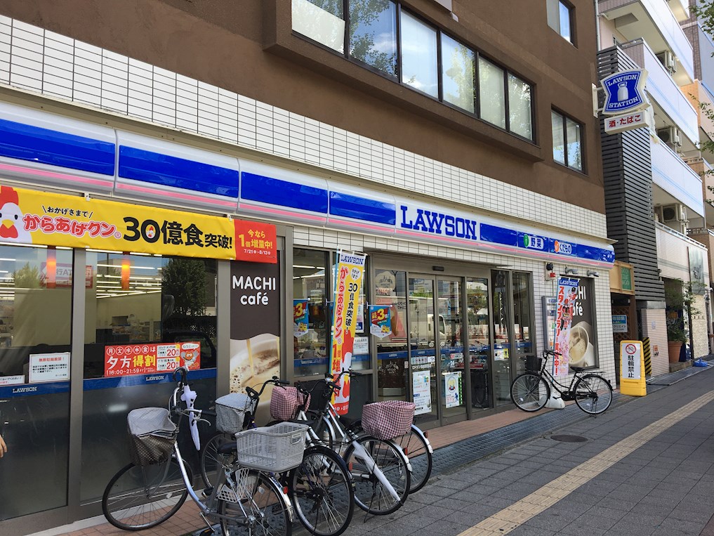 コンビ二：ﾛｰｿﾝ 長田駅西店　438m