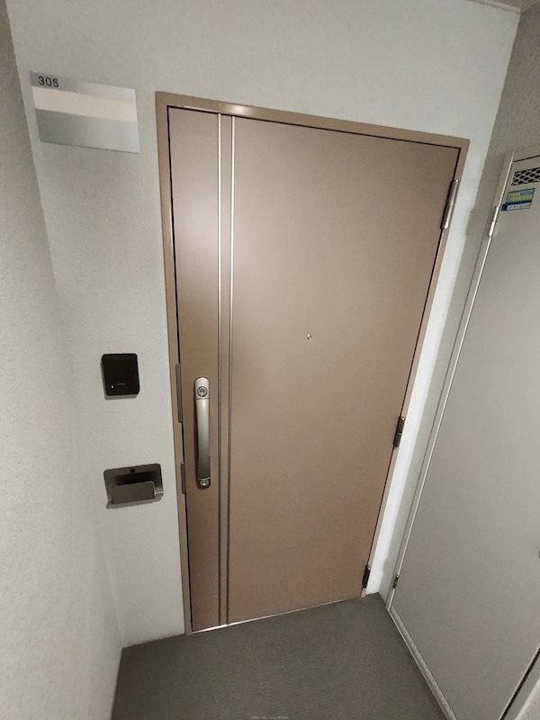 玄関ダブルロック