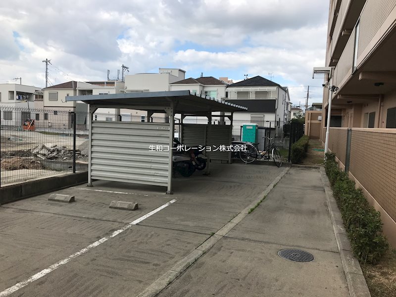 バイク置き場