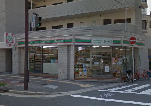 スーパー：ﾛｰｿﾝｽﾄｱ100 淀川木川西店　647m