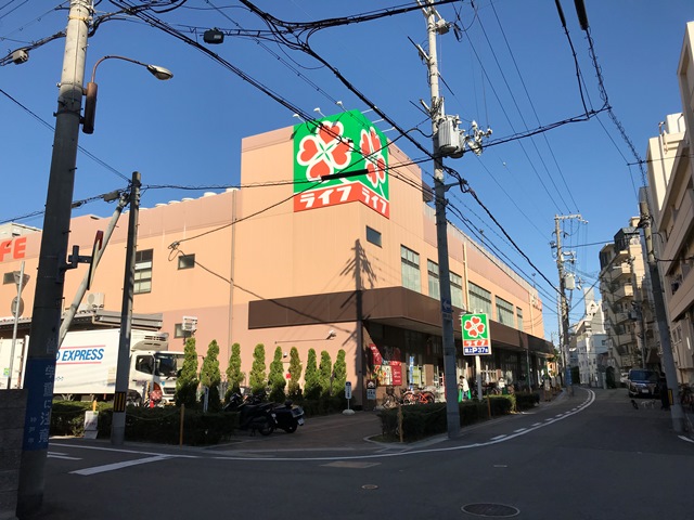 スーパー：ﾗｲﾌ 下山手店　402m