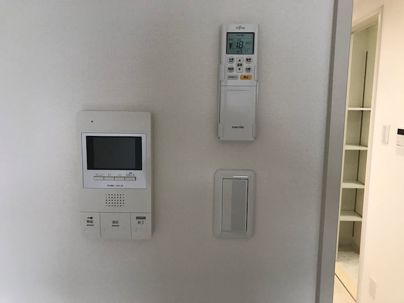 TVモニター付きインターホン