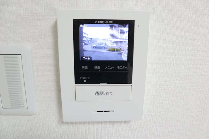 カラーモニター付きインターホン
