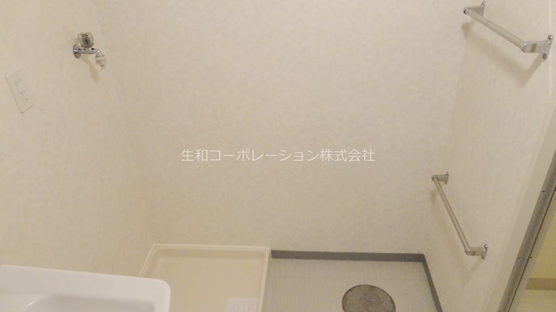 タオルハンガーだけではなくバスマットハンガーも備付で衛生的☆