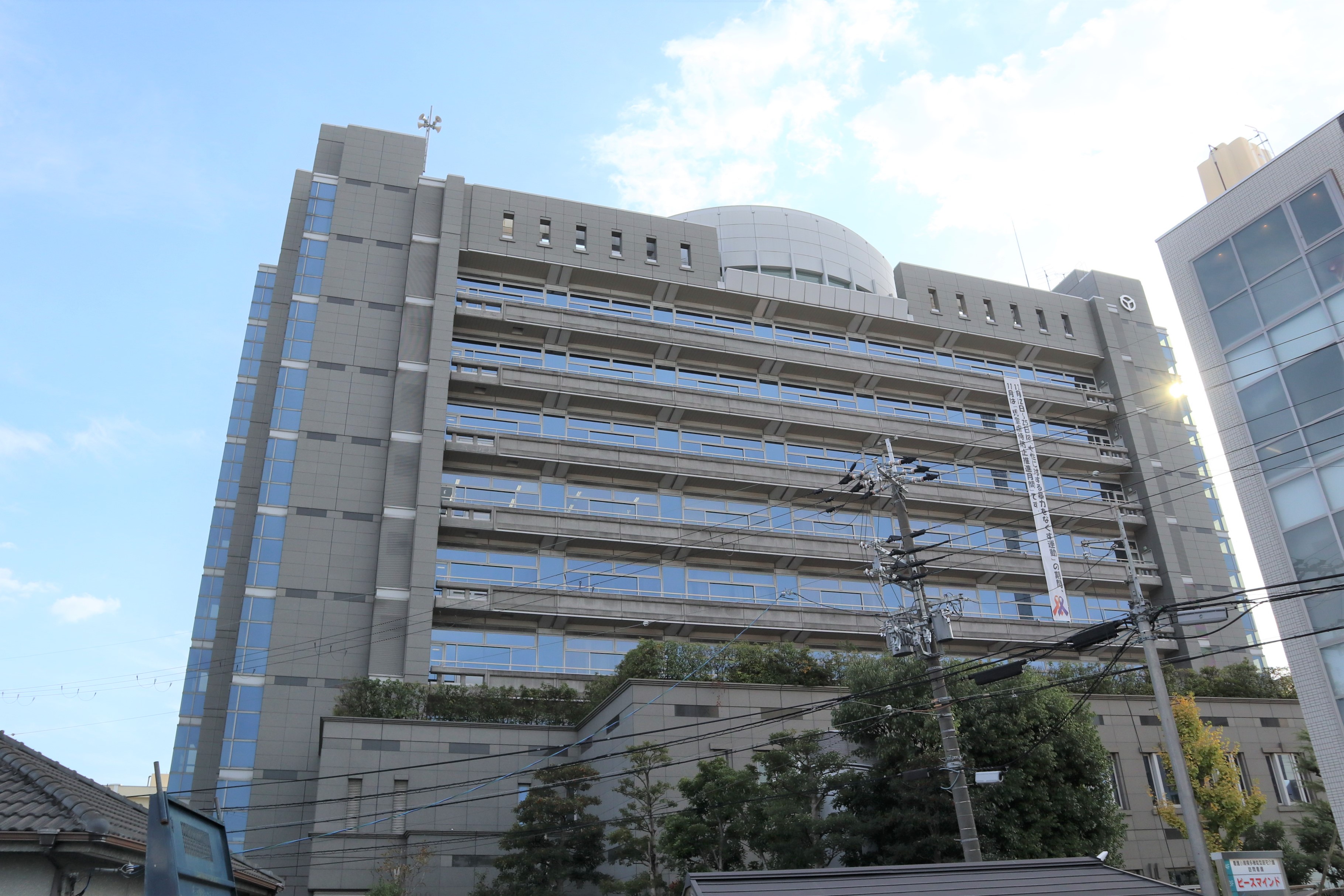 役所：八尾市役所　505m