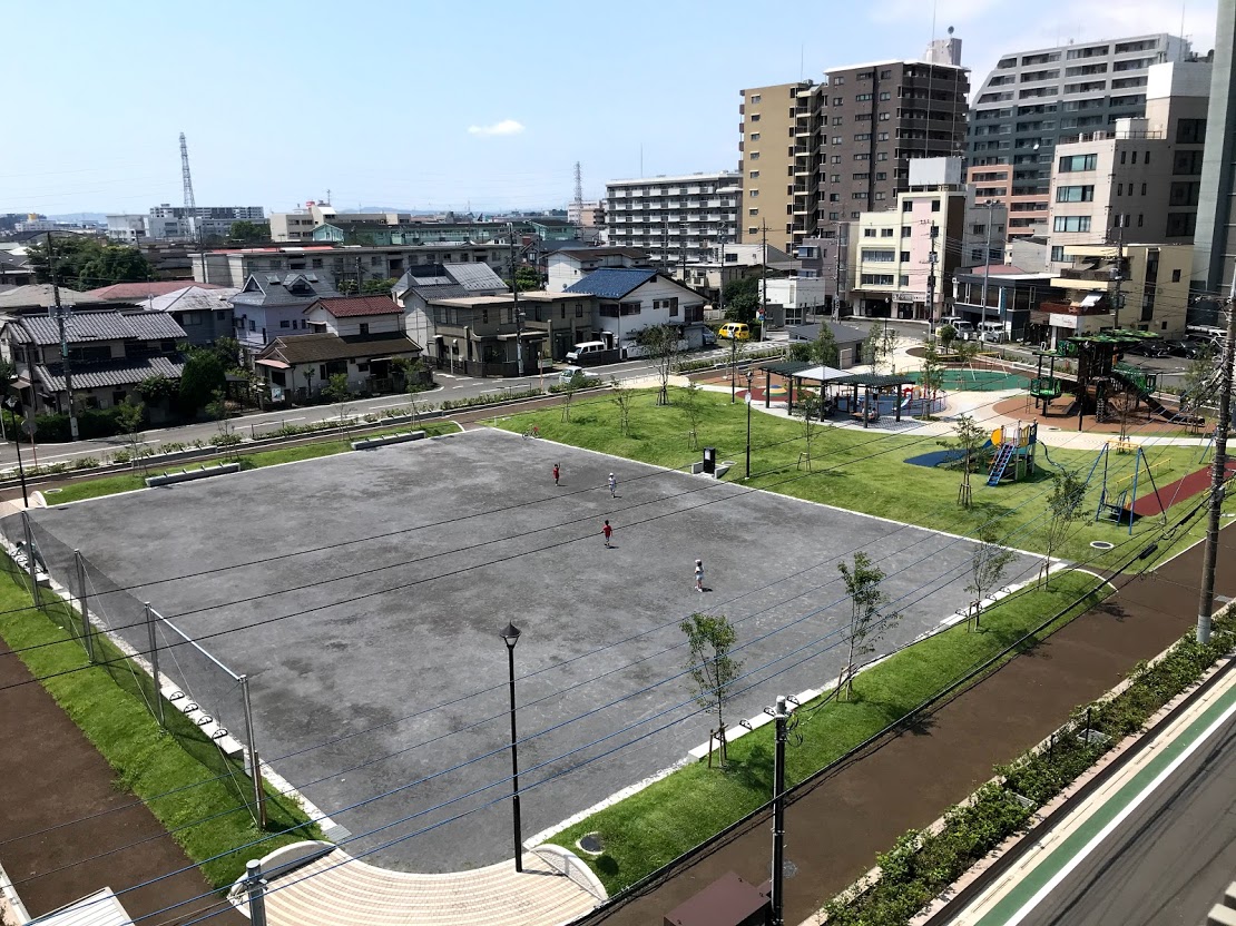 公園：厚木市 あさひ公園　219m