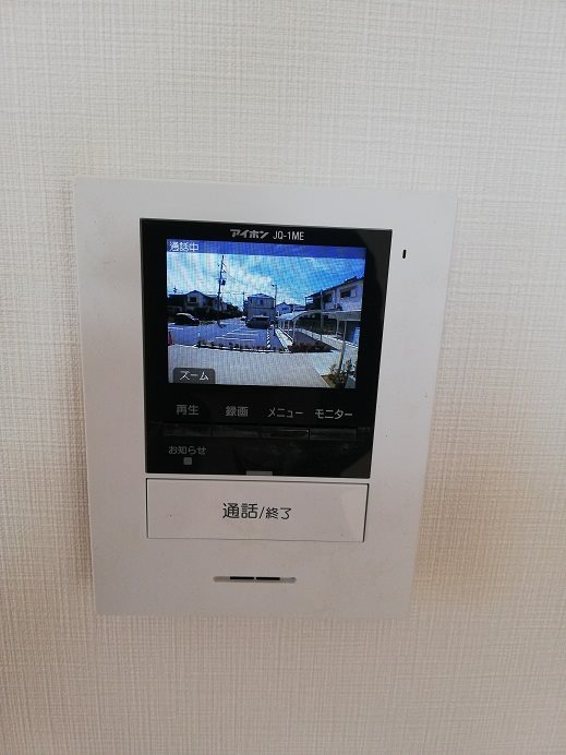 カラーモニター付きインターホン