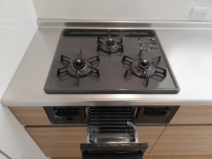 3口ガスコンロ