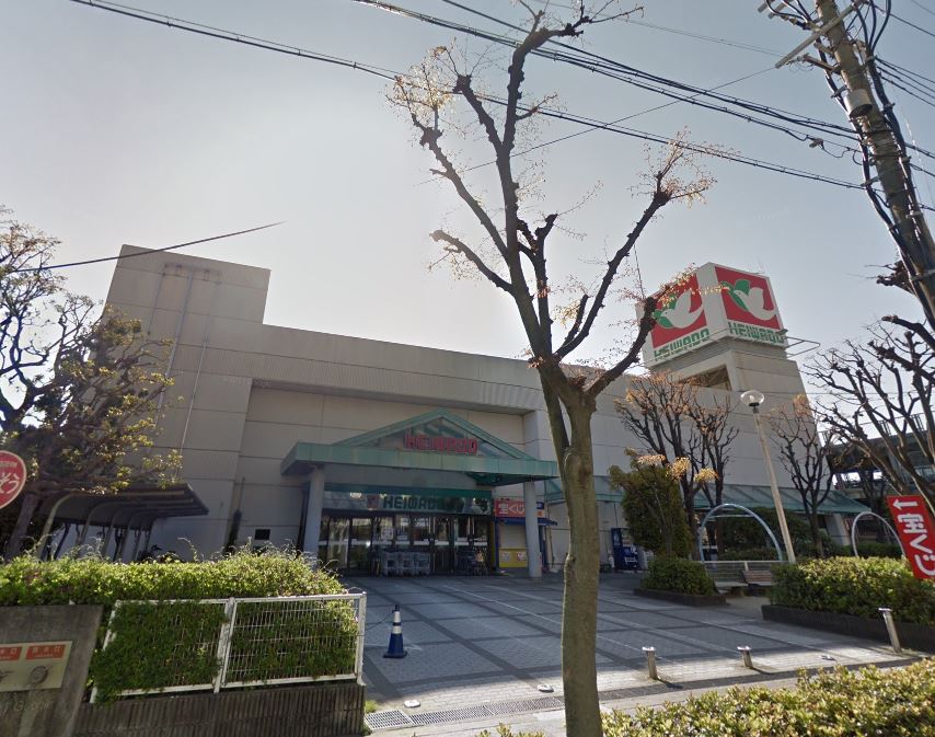 スーパー：平和堂 真砂店　1444m