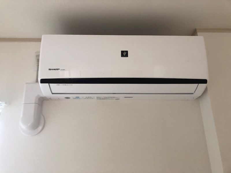 エアコン完備。