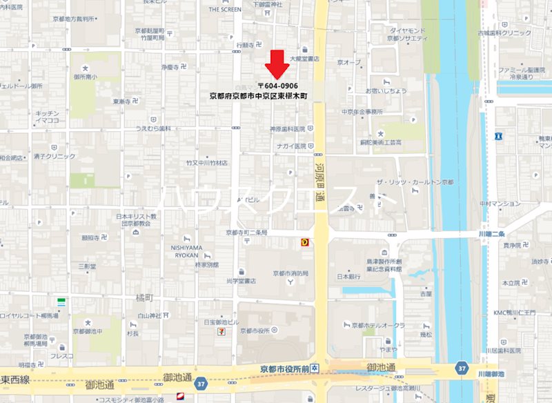 コーポラスサワラギ 京都府京都市中京区新烏丸通御霊図子下る東椹木町 マンション 京都の賃貸マンション アパート情報はハウスクエストへ