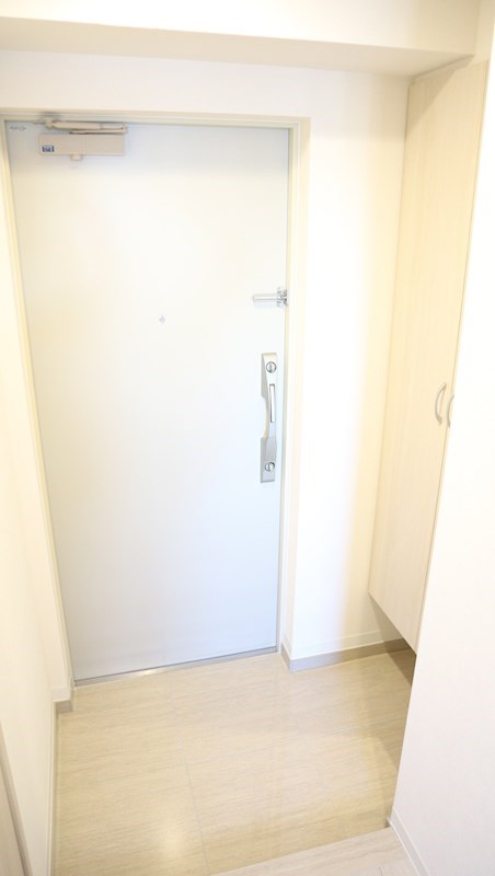 下駄箱付き玄関